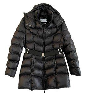 Rebecca Minkoff Black Quilted Puffer Coat Winter Jacket Size Small NWT